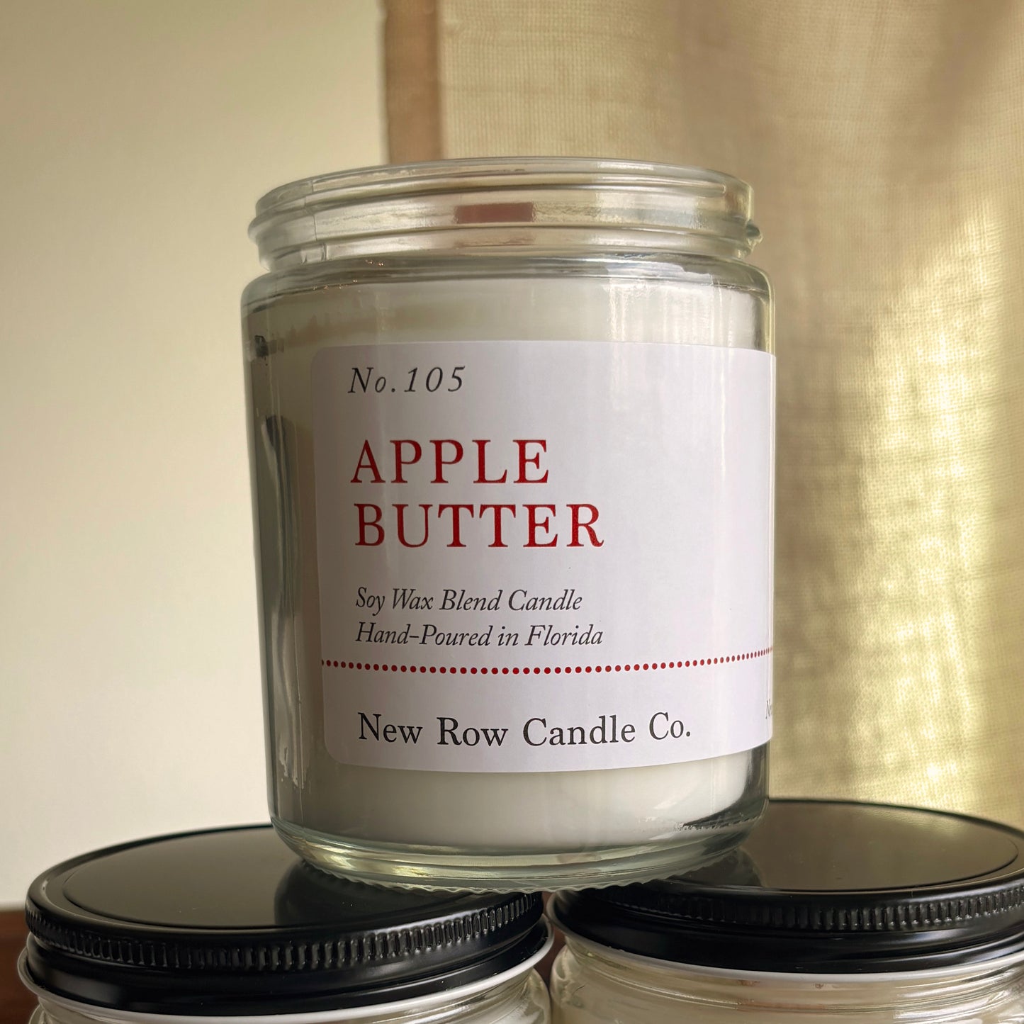 Apple Butter Farmhouse Wood Wick Candle