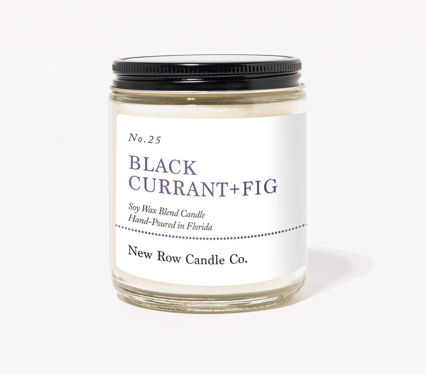 Black Currant + Fig Wood Wick Farmhouse Candle