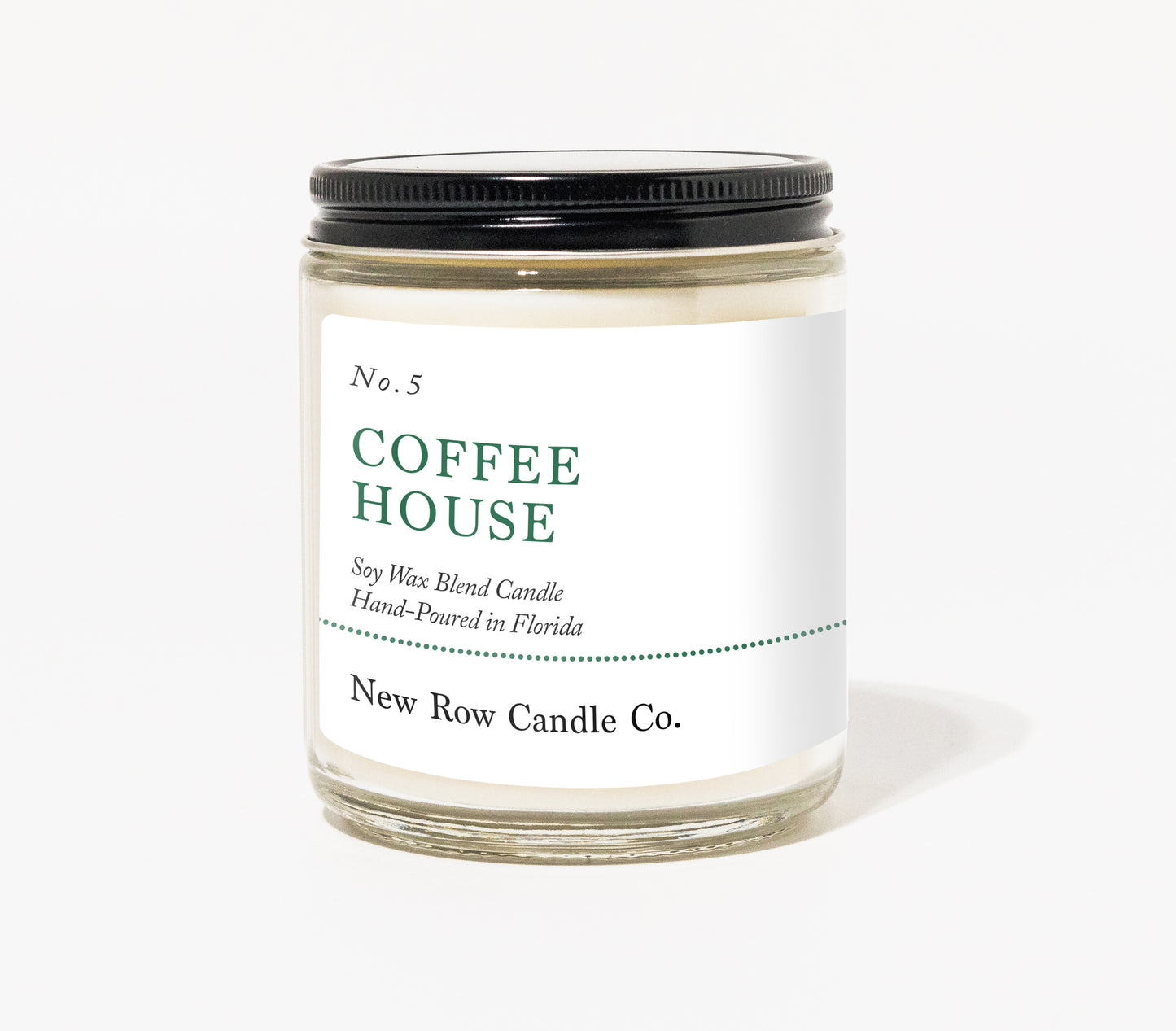 Coffee House Wood Wick Farmhouse Candle