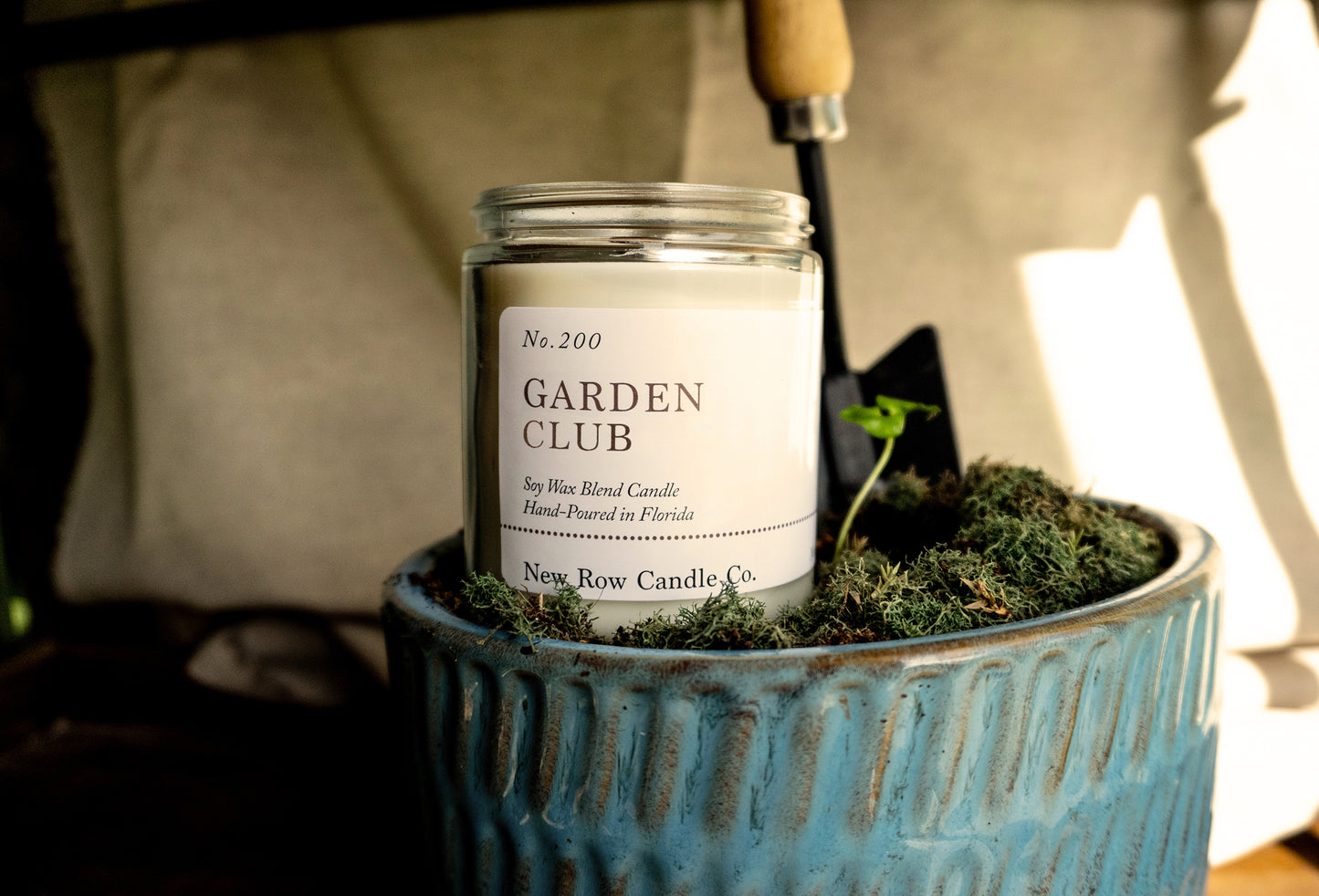 Garden Club Wood Wick Farmhouse Candle