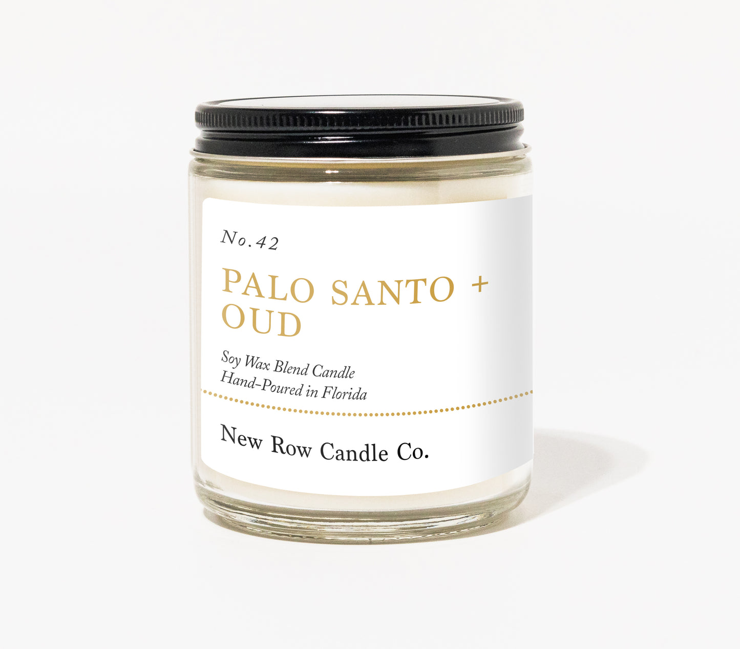 Palo Santo + Oud Wood Wick Farmhouse Candle