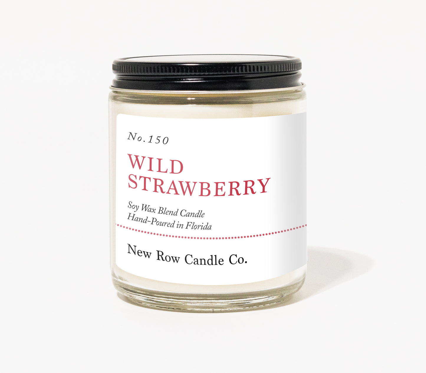 Wild Strawberry Farmhouse Wood Wick Candle