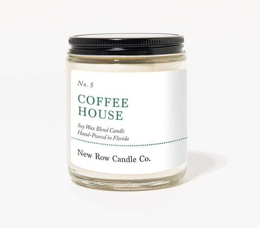 Coffee House Wood Wick Farmhouse Collection Candle